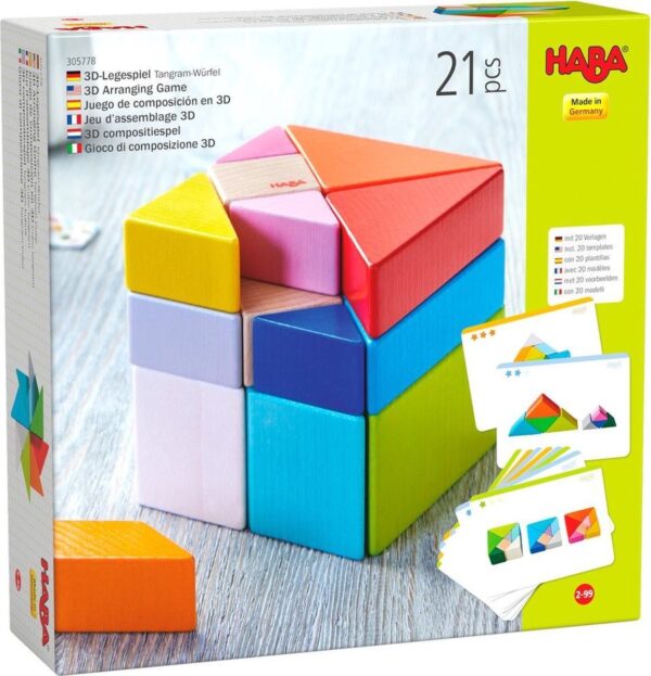 HABA - 3D compositiespel Tangram kubus