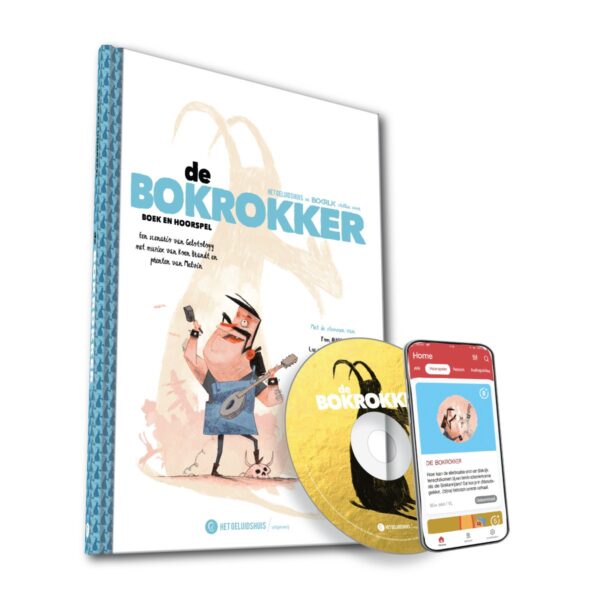 Geluidshuis - De Bokrokker (boek met downloadcode en cd)