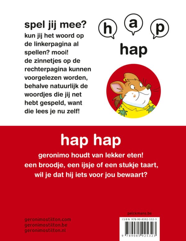 Geronimo Stilton AVI start – Hap hap