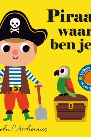 Piraat, waar ben je? (vilten flapjes en spiegel)
