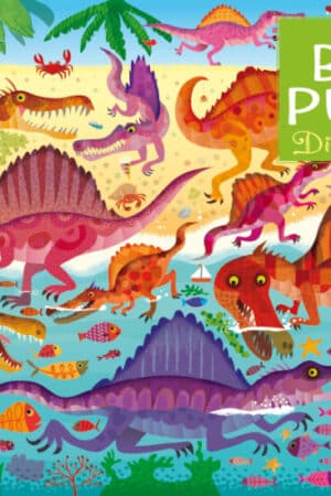 Usborne: boek & puzzel - Dinosaurussen