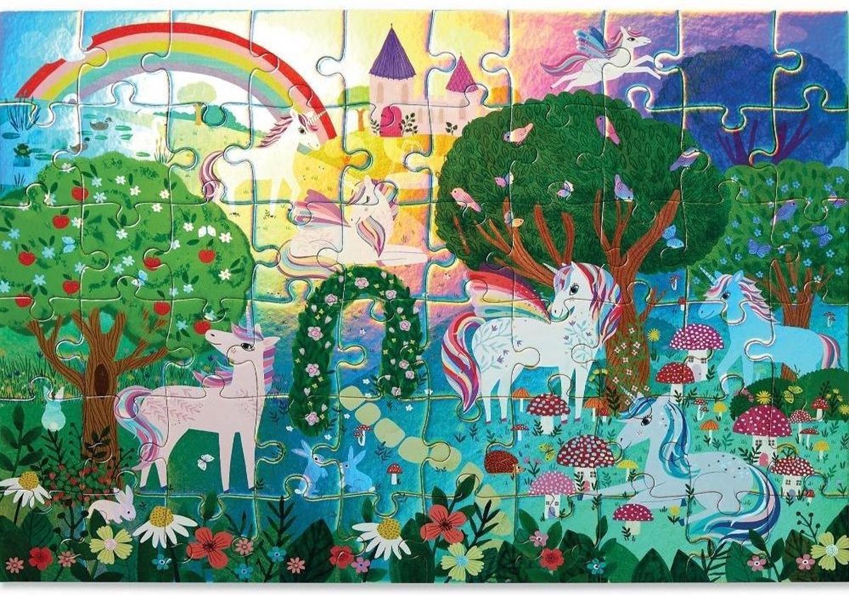 crocodile-creek-puzzel-sparkling-unicorn-boekhandel-pardoes