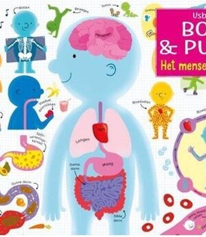 Usborne: boek & puzzel - Het menselijk lichaam
