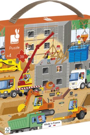 Janod - Puzzel: Op de bouwplaats (36 st.)