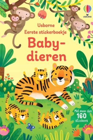 Usborne: Babydieren (stickerboek met 160 stickers)