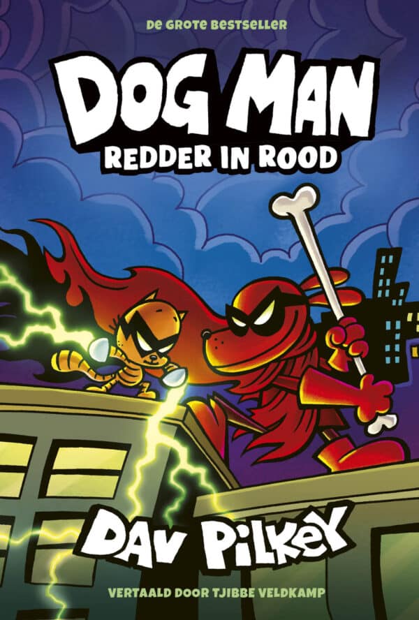 Dog Man - Redder in rood (12)