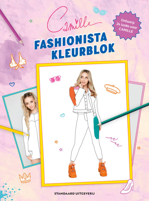 Fashionista Camille kleurblok