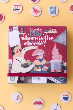 Londji Pocket Game - Where is the Cheese? (klein formaat)