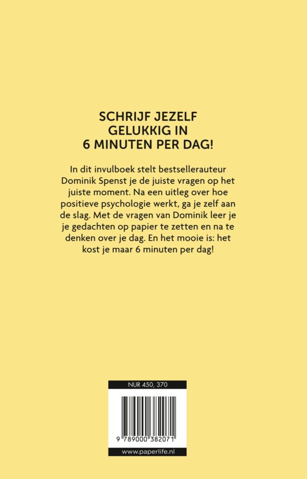 Het 6 minuten dagboek - gele editie - Afbeelding 2