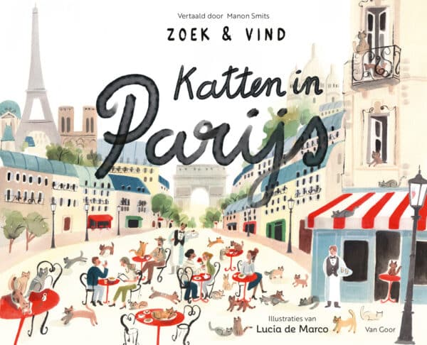Katten in Parijs (Zoek en vind)