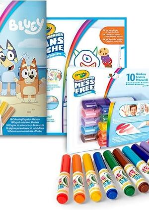 Crayola Color Wonder - Bluey (kleuren zonder vlekken)