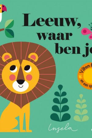 Leeuw, waar ben je? (vilten flapjes en spiegel)