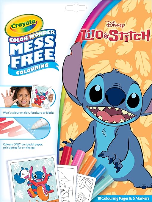 Crayola Color Wonder - Lilo & Stitch (kleuren zonder vlekken)