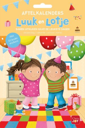 Luuk en Lotje aftelkalender - Bijna vakantie - Bijna school