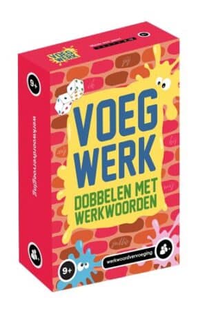 Voegwerk dobbelen met werkwoorden