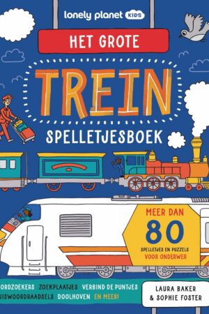 Het grote trein spelletjesboek (meer dan 80 spelletjes voor onderweg)