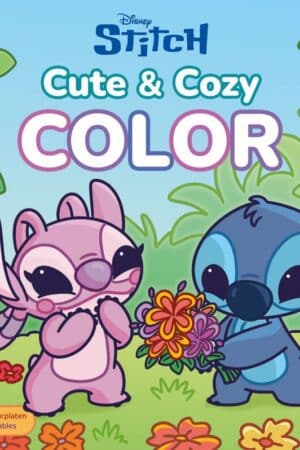 Cute & Cozy - Uitscheurbare kleurplaten: Stitch