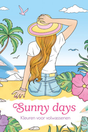 Sunny days - Kleuren voor volwassenen