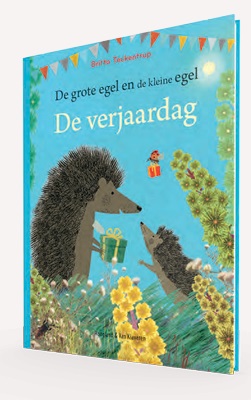 De verjaardag - De grote egel en de kleine egel