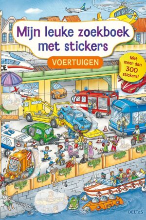 Mijn leuke zoekboek met stickers - Voertuigen