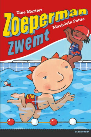 Zoeperman zwemt
