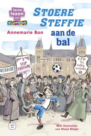 Leren lezen met Kluitman - Stoere Steffie aan de bal (AVI E4)
