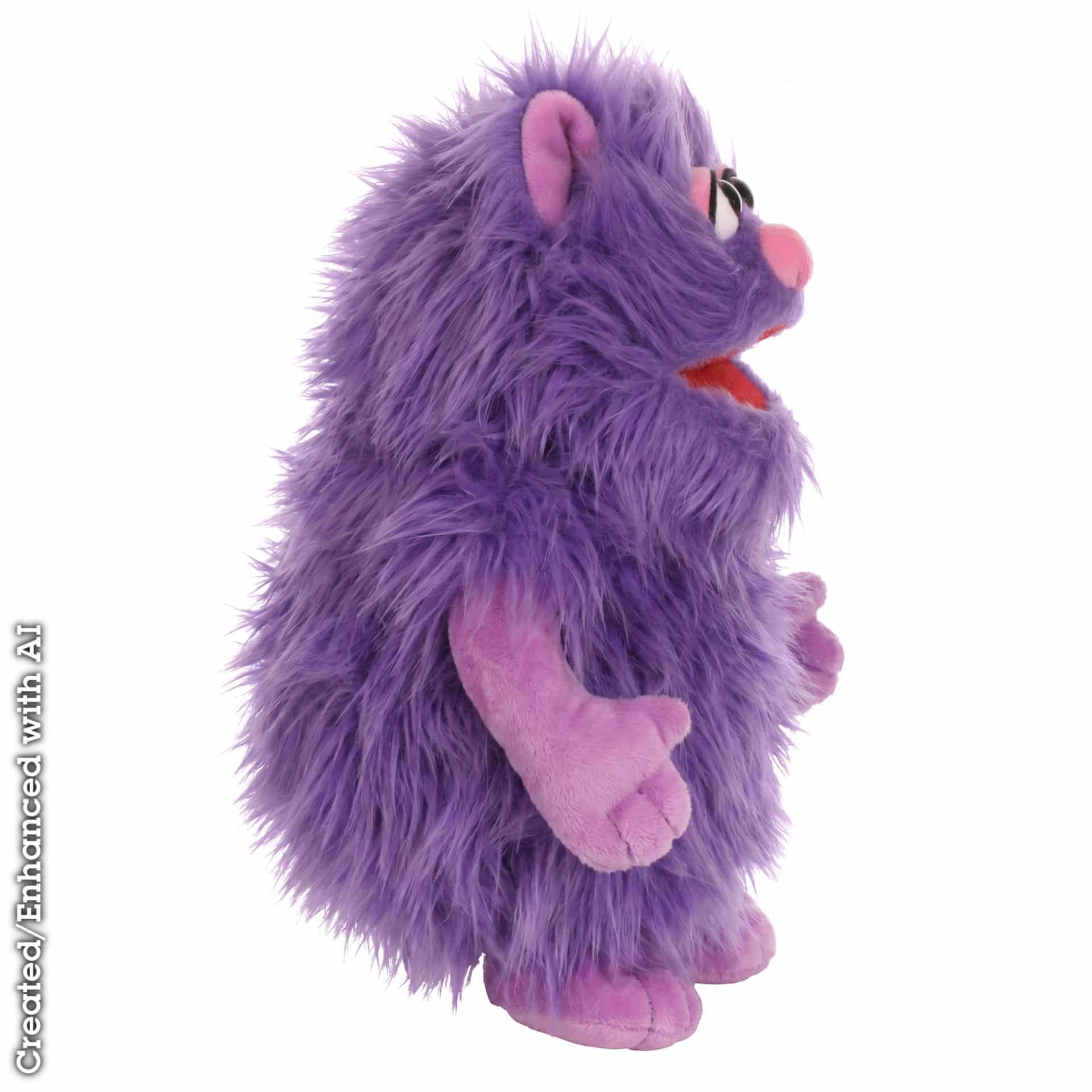 Handpop W865 - Handpop monstertje Mops - Afbeelding 2