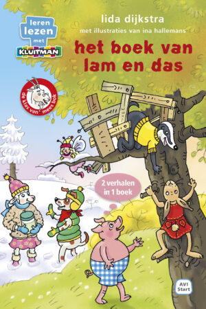 Leren lezen met Kluitman - De klas van mees bok: het boek van lam en das (AVI-start)