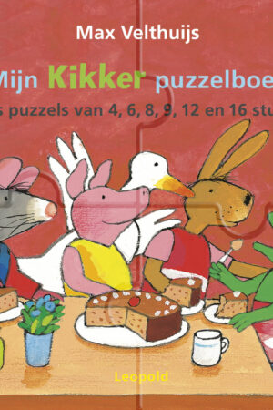 Mijn Kikker puzzelboek (Zes puzzels van 4, 6, 8, 9, 12 en 16 stukjes)