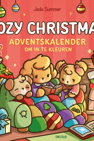 Cozy Christmas - Adventskalender om in te kleuren