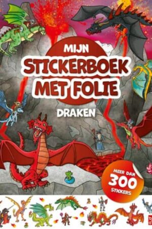 Mijn stickerboek met folie - Draken