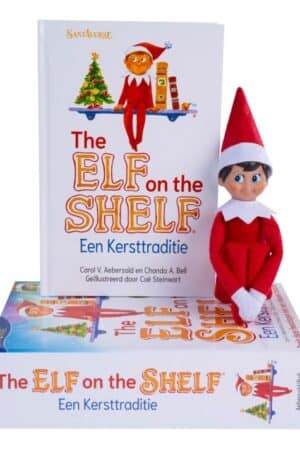 Elf on the Shelf - Kersttraditie - verhalenboek en Kerstelf (jongen)