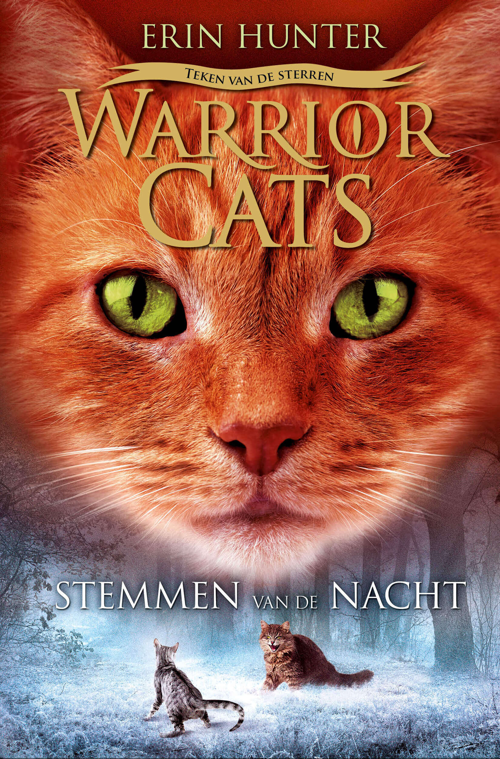 staal Kruis aan Verslaving Warrior Cats serie 4 - Teken van de sterren - boek 3 - Stemmen van de nacht  - Boekhandel Pardoes