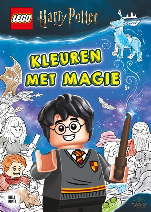 specificatie Prooi Op tijd Lego Harry Potter - Kleuren met magie - Boekhandel Pardoes