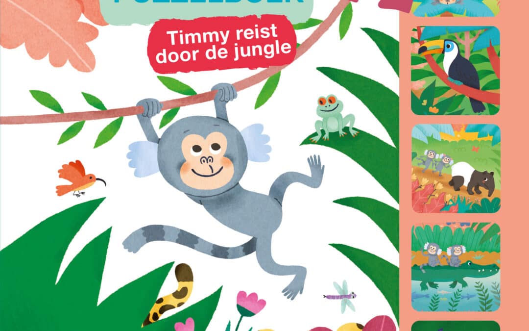 Mijn eerste puzzelboek – Timmy reist door de jungle